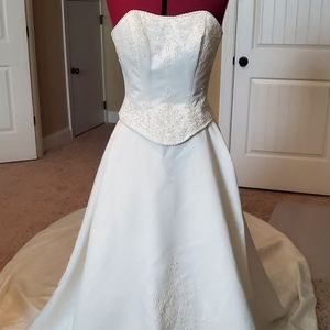 Bridal 2 piece dress